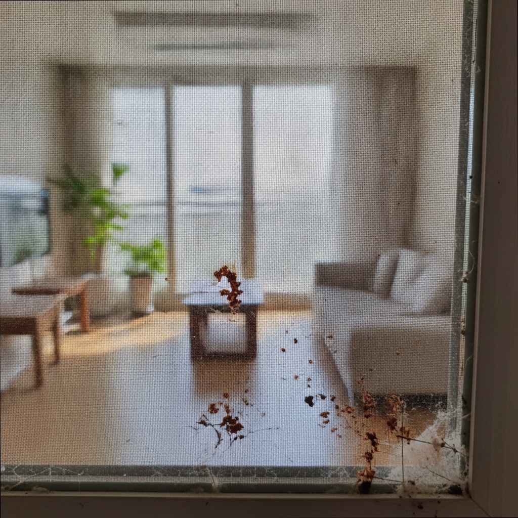 인천 계양구 귤현동 방충망교체 문제 상황